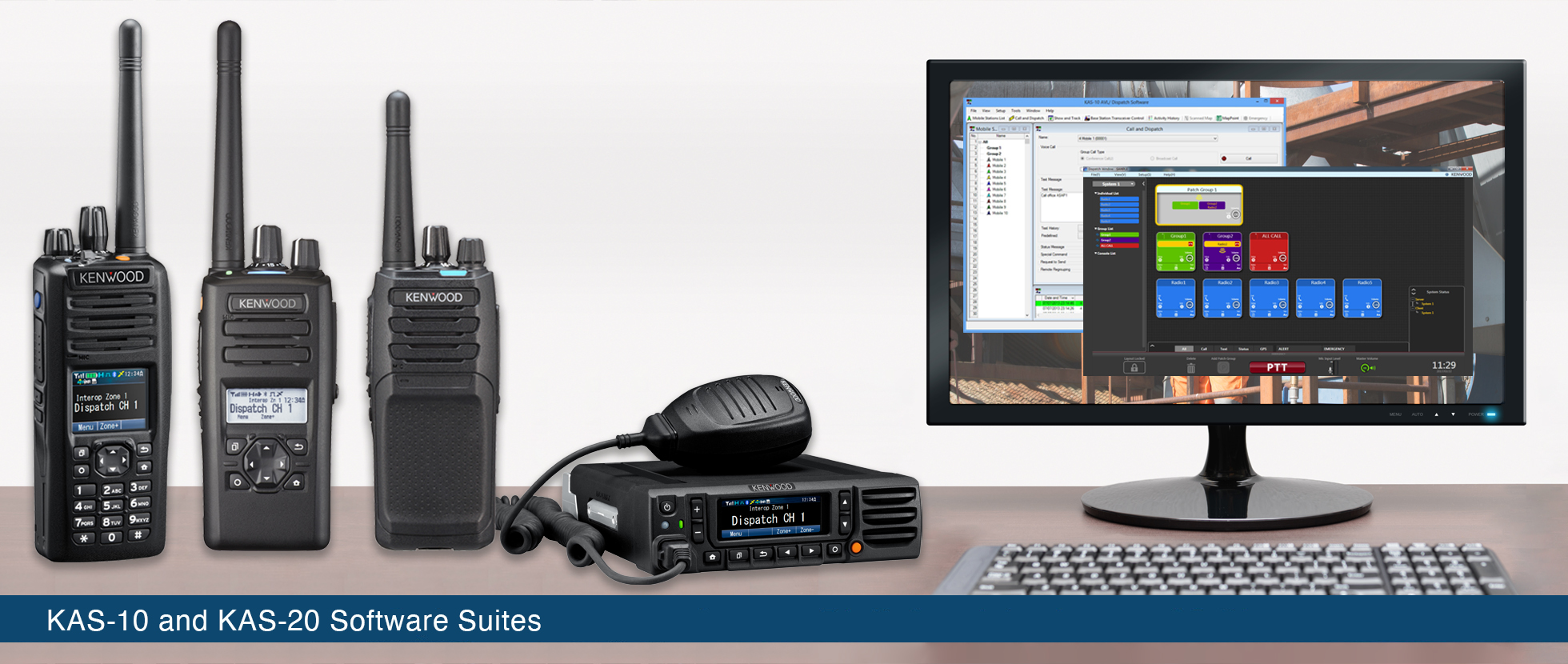 KAS-10 and KAS-20 software suites
